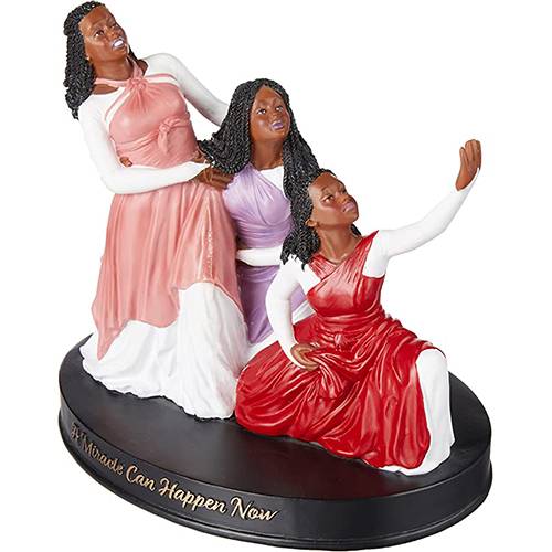 African American Expressions - A Miracle Can Happen Figurine, 7.2" W x 6.5" H, FMCN-01