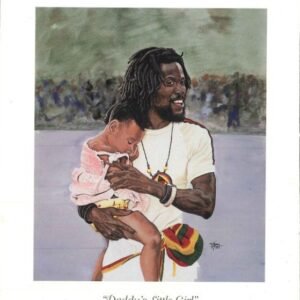 Rastaman with child