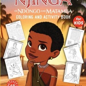 Njinga of Ndongo and Matamba Coloring and Activity Book book cover