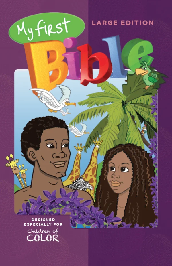 My First Bible for Children of Color LARGE edition (Adam & Eve cover) book cover